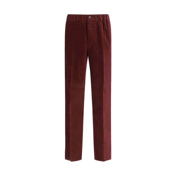 Fendi Men Velvet Pants
